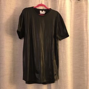 Black “Leather” Tee